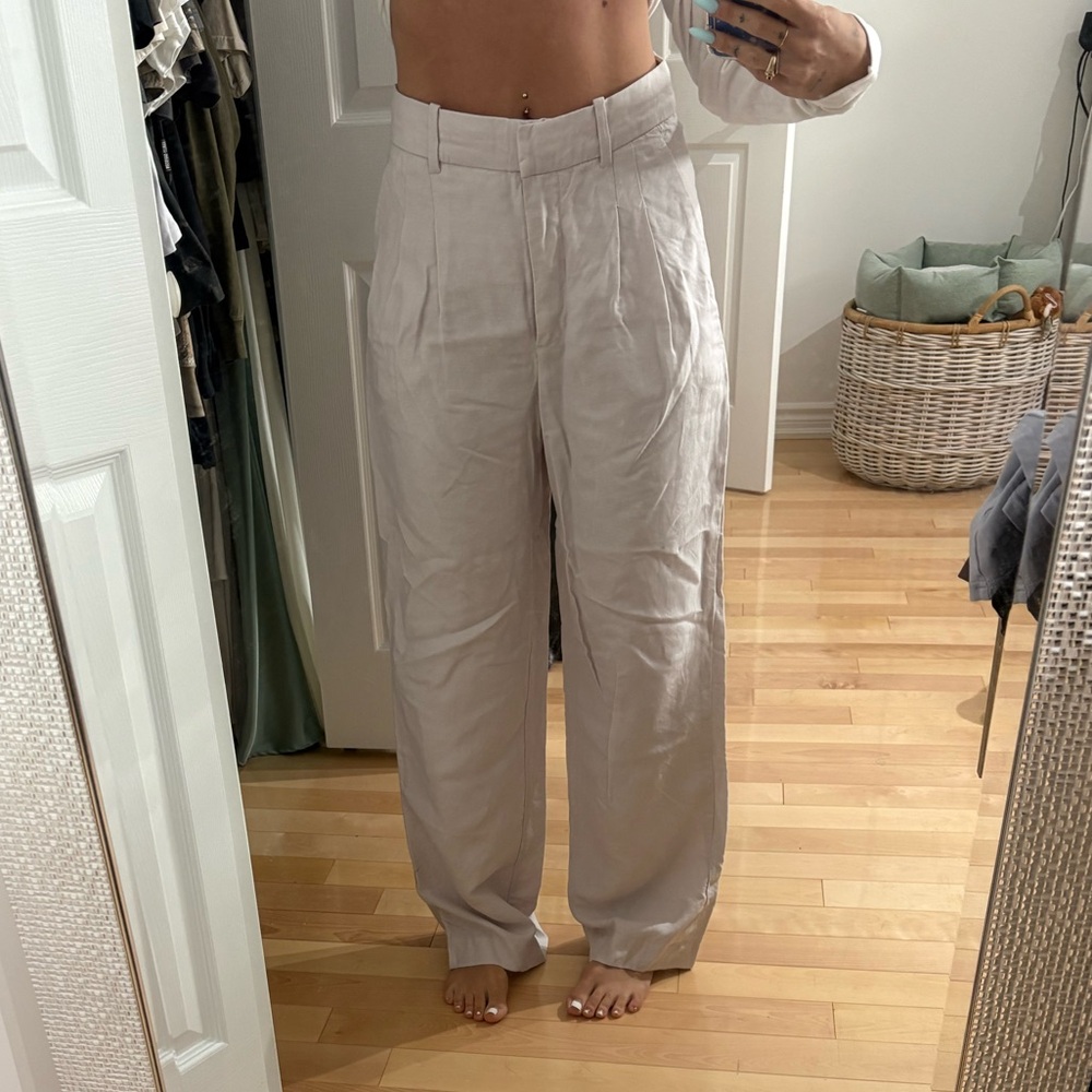 Wilfred Wide-Leg Trousers fit size 4